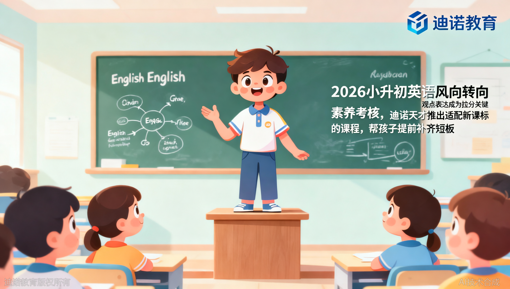2026小升初风向已变！迪诺英语：现在补齐观点表达短板还来得及