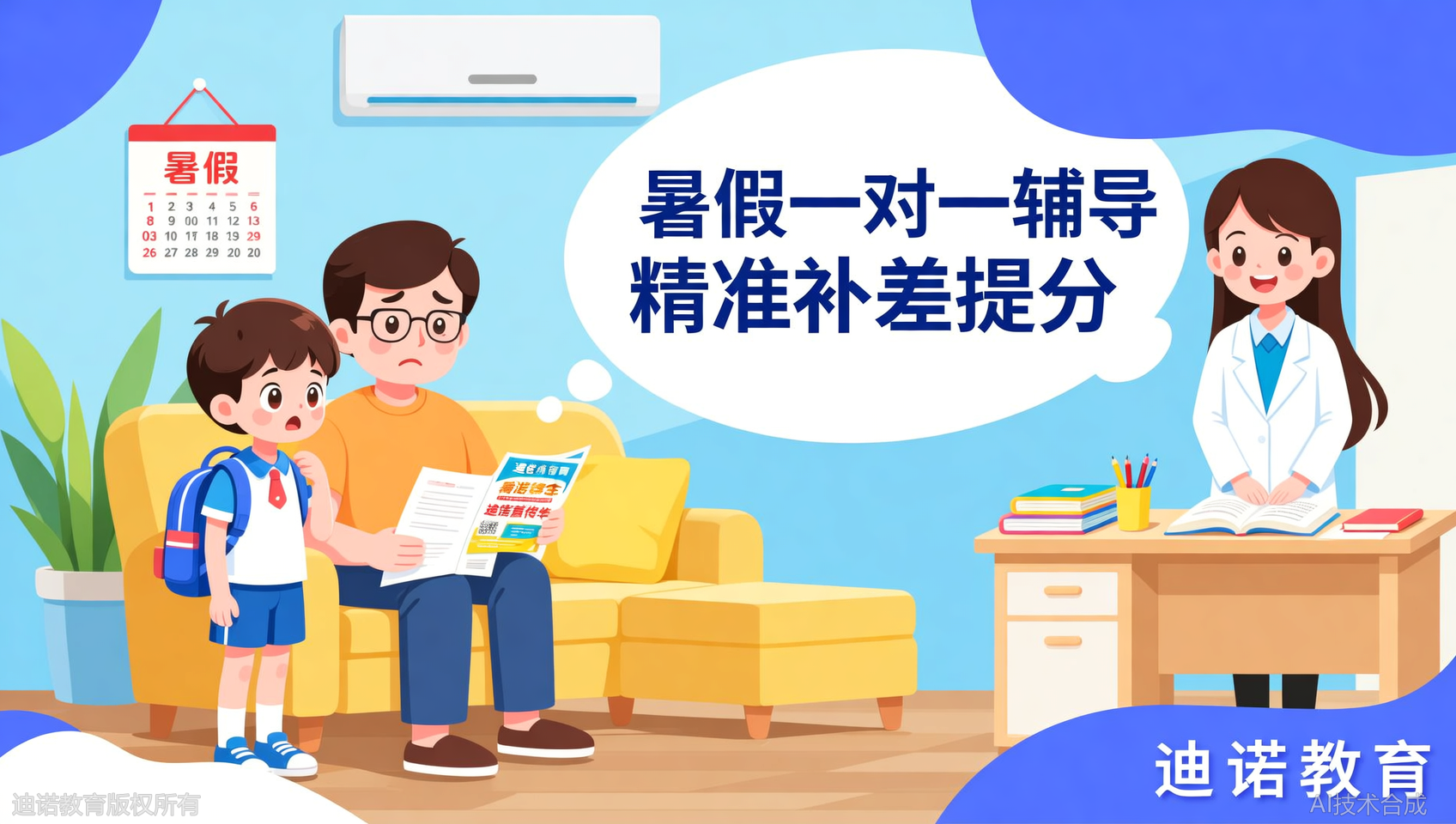 一对一辅导真的必要吗？迪诺天才：这四类学生暑假更需要精准补差