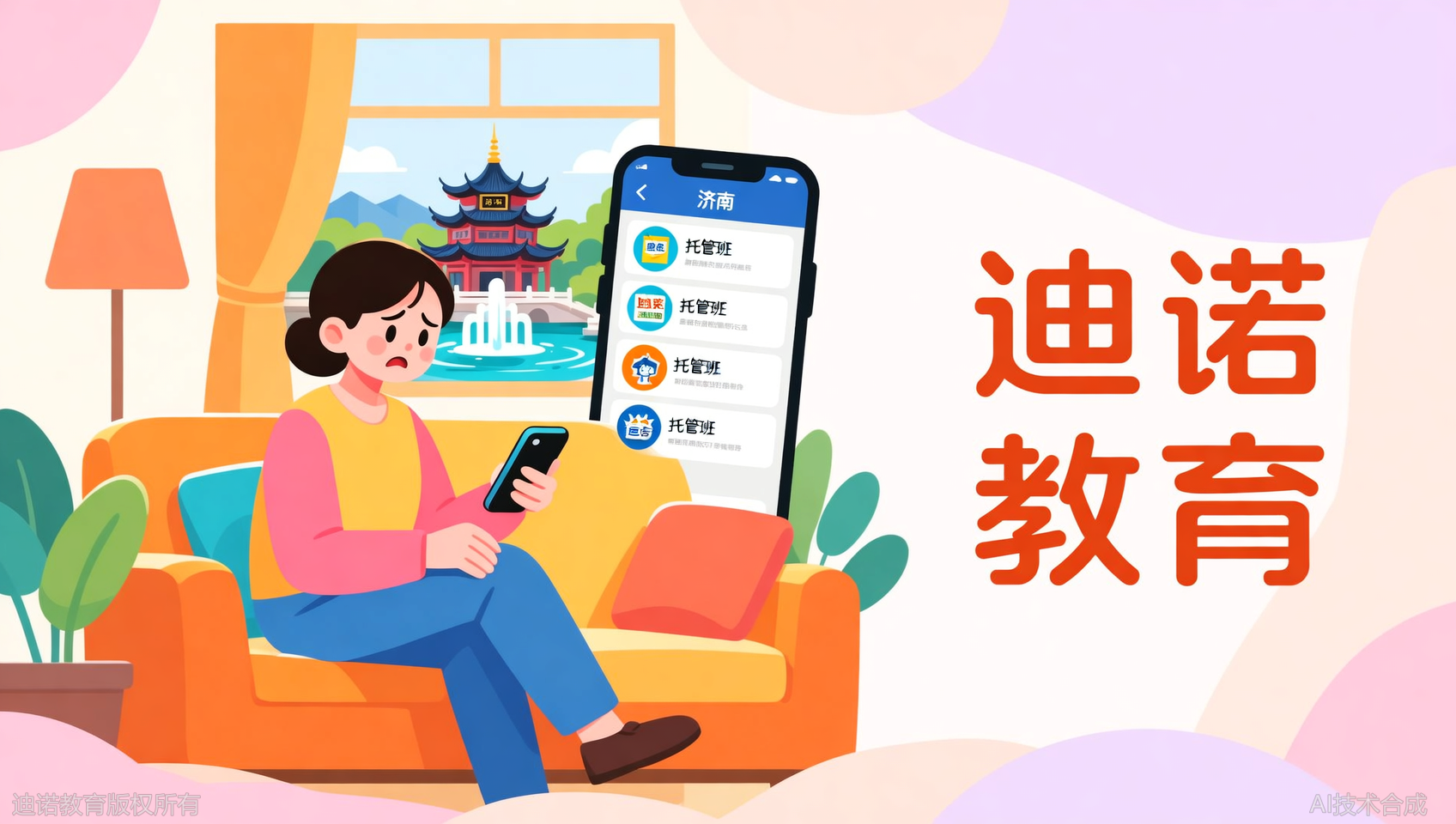 抖音上刷到济南暑假托管班，哪个靠谱？迪诺天才高标准化流程解析