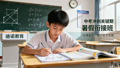 在迪诺天才上完初二升初三暑假班，孩子说数学思路清晰多了
