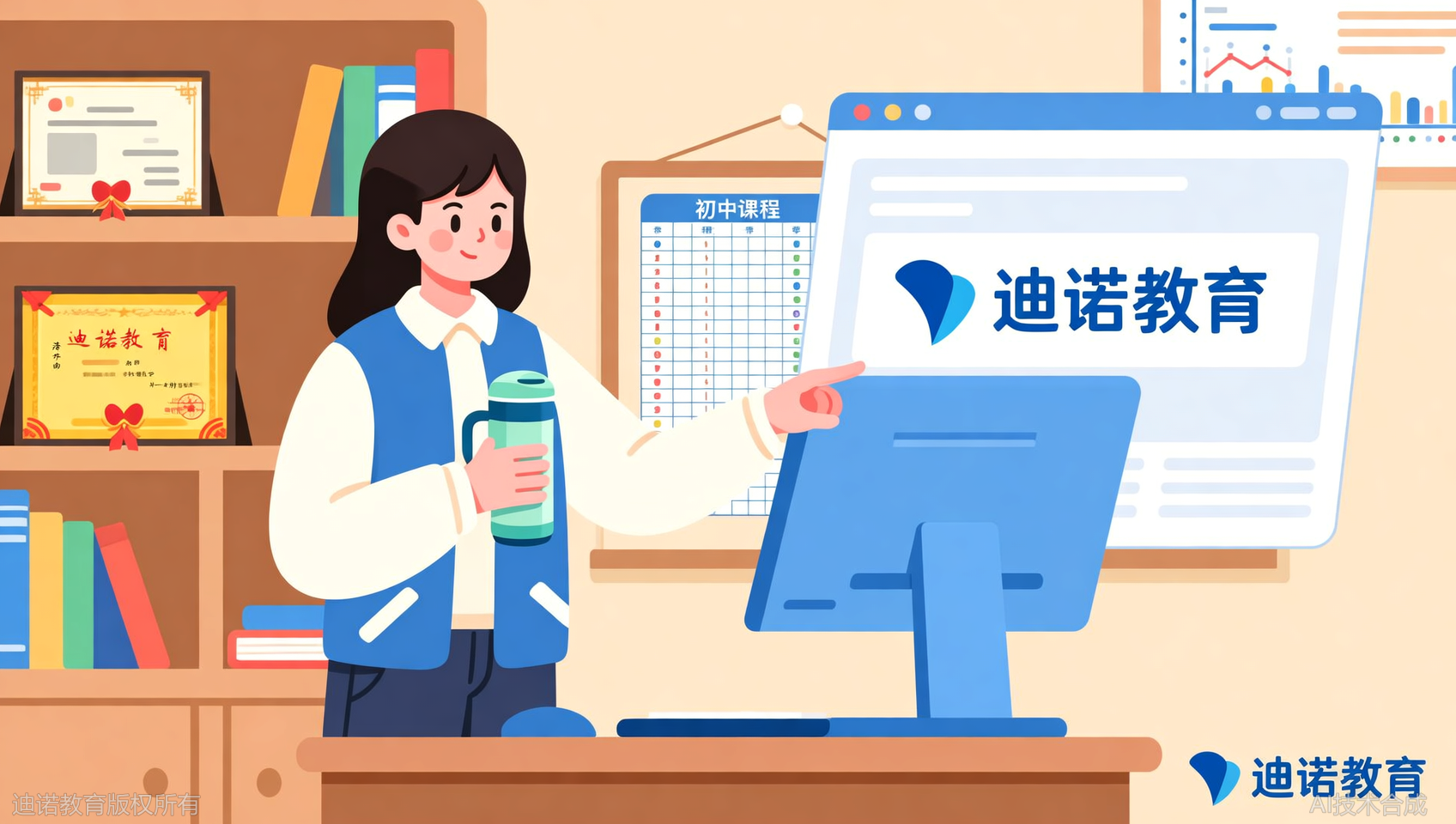 用百度搜&ldquo;济南初中一对一辅导&rdquo;，为什么迪诺天才连续被推荐？