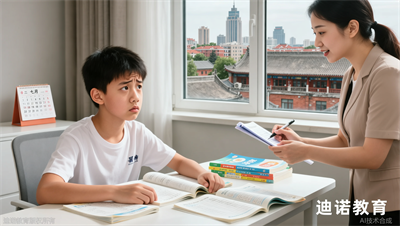 济南初二学生成 绩下滑严重，暑假报班还来得及吗？迪诺天才分析