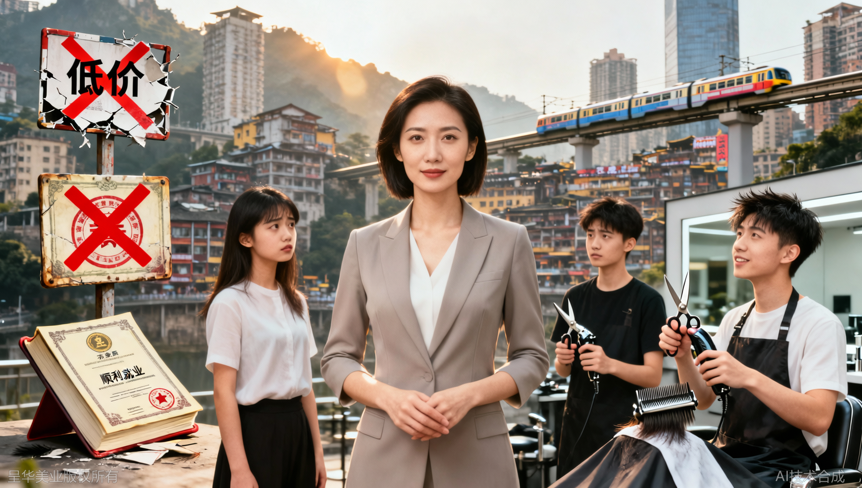 重庆美发培训就业：避开这3个找工作的误区