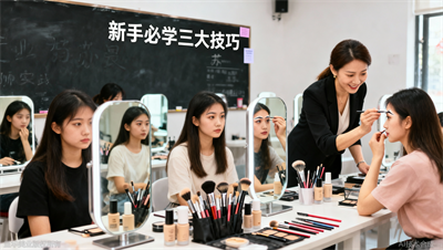 重庆化妆培训实操课程：3个新手必学的实操技巧