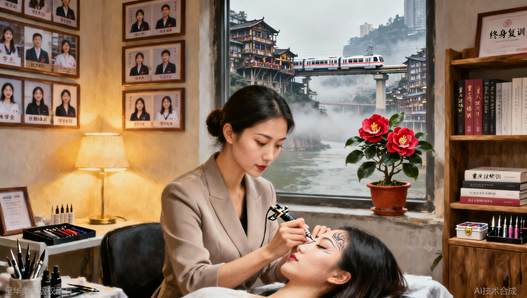 重庆纹绣培训终身复训？这2个隐藏条件要注意