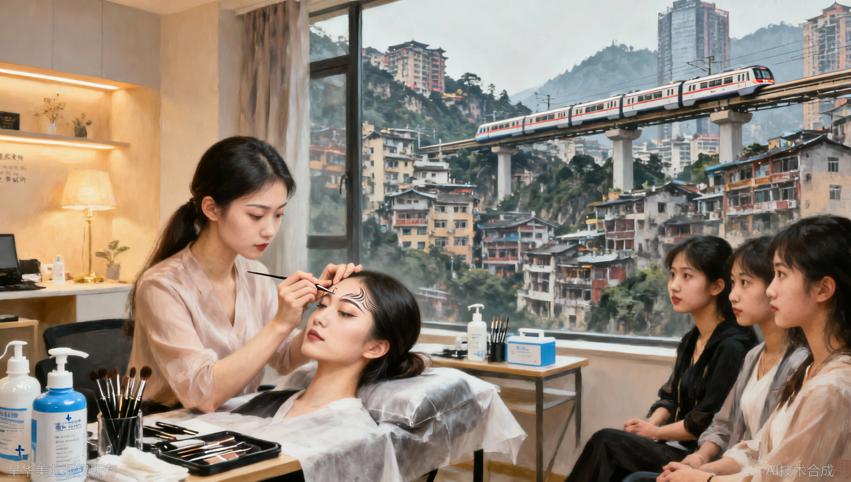 重庆纹绣培训免费试听？这2个陷阱要避开