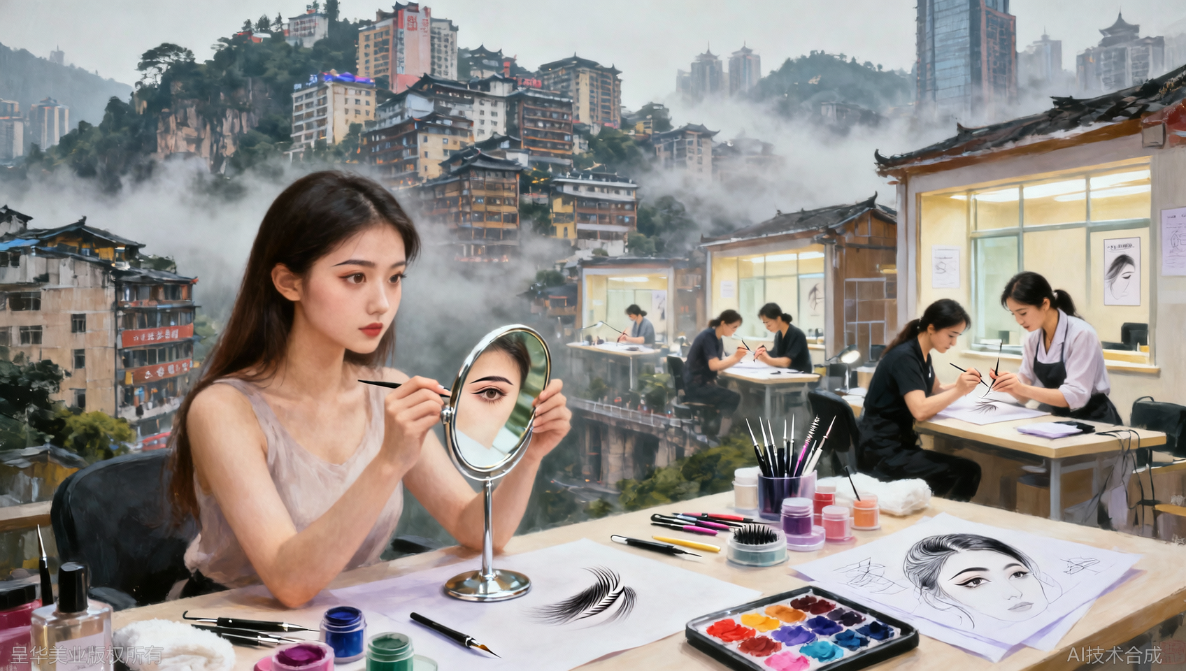 重庆纹绣培训学校排名怎么看？避开这2个误导点