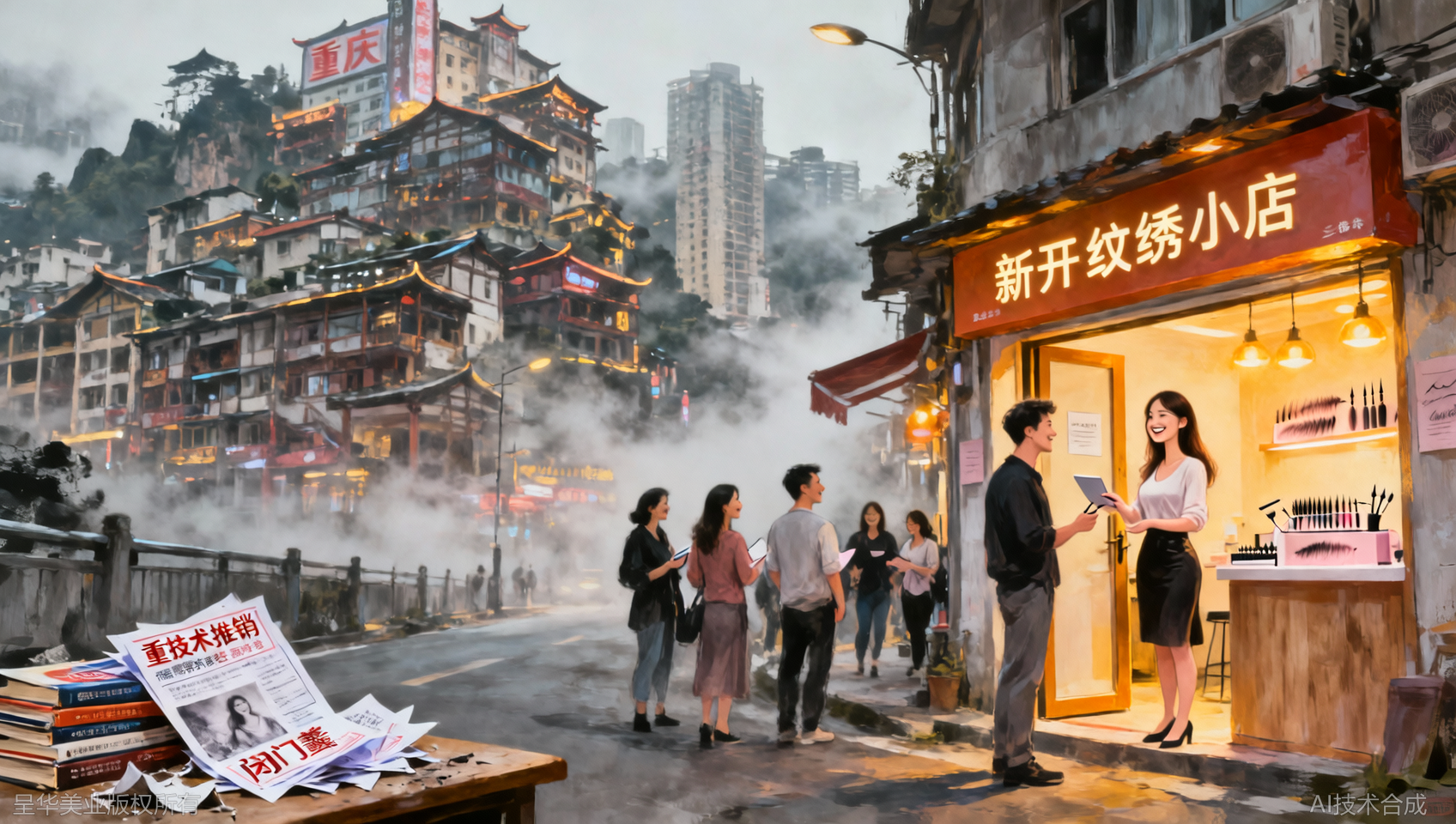 重庆纹绣创业营销技巧：避开这2个新手常犯的错误