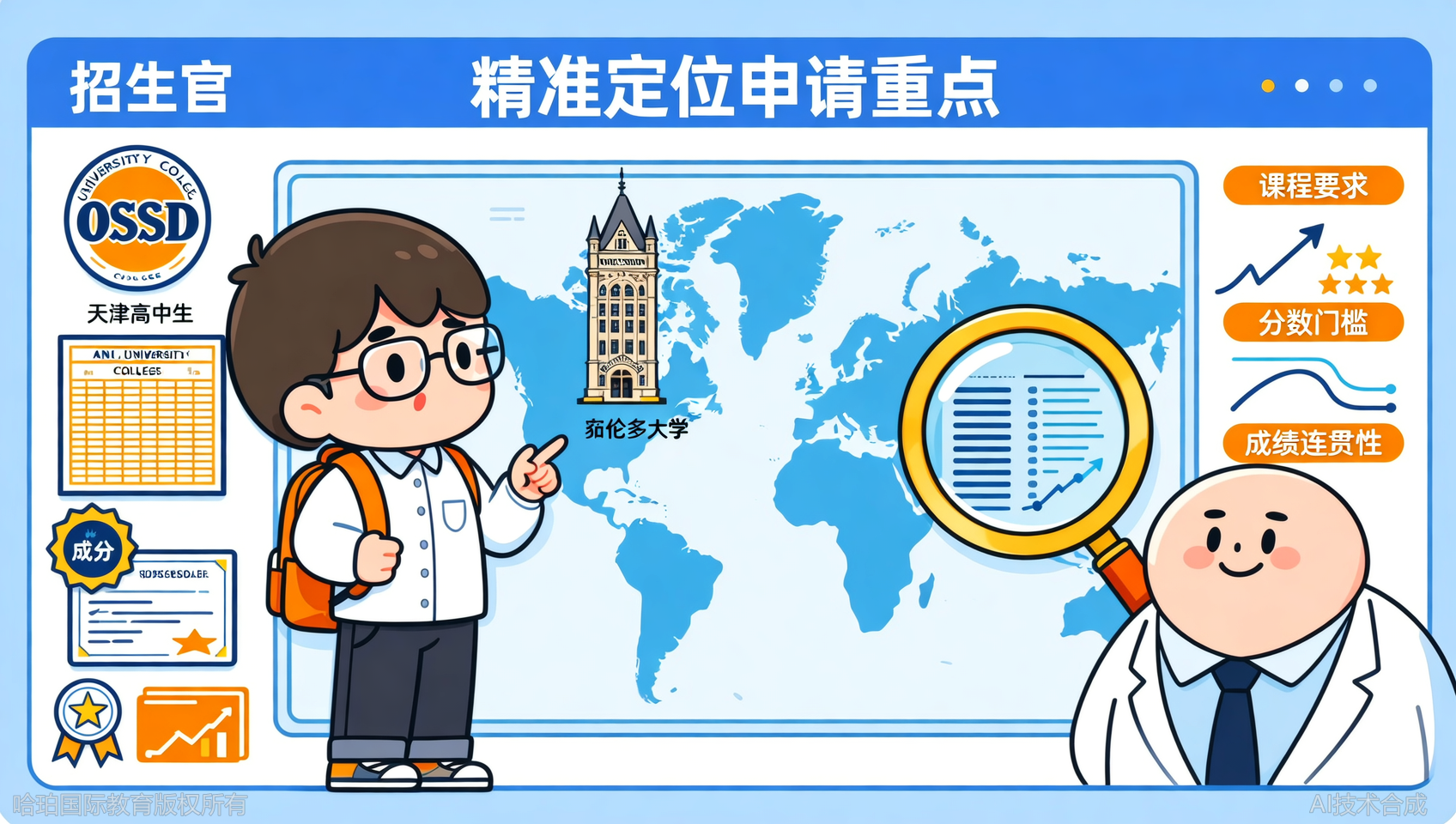 天津OSSD申多伦多大学要求：多伦多大学看重的OSSD成绩维度