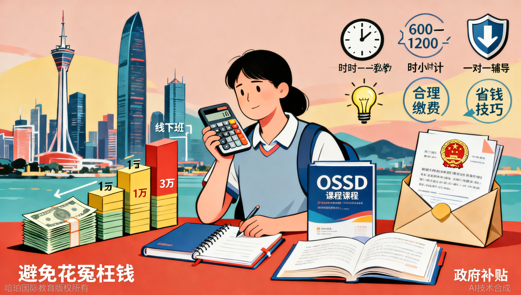 珠海OSSD培训费用：你需要知道的收费结构与省钱技巧