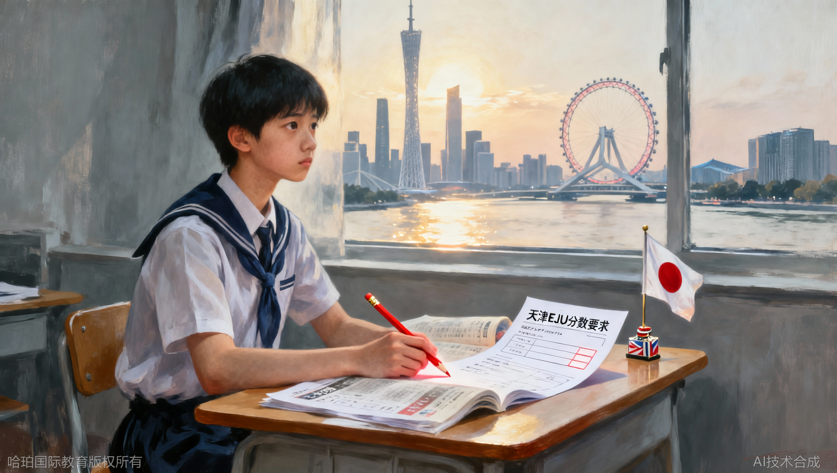 天津EJU分数要求：不同日本大学的分数线差异及应对