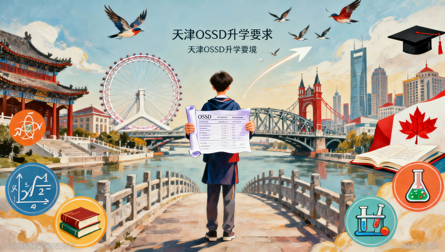 天津OSSD升学要求：申请海外名校的必备门槛