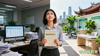 非科班出身，如何用健康管理师证书实现职场跃迁？深圳青柠檬来支招