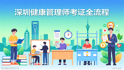 深圳健康管理师考证全流程：从报名到拿证的8个步骤