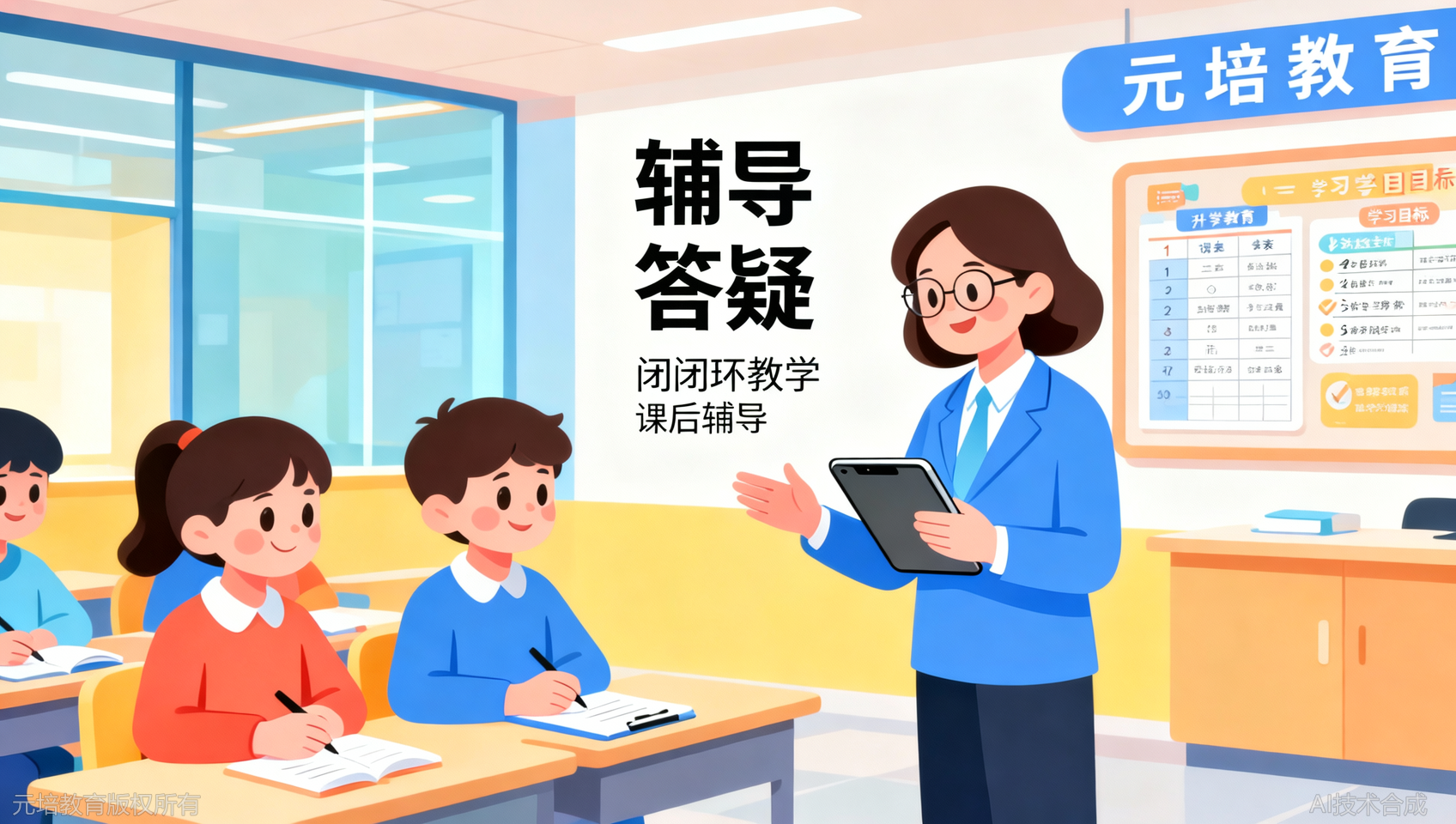 山东元培教育的老师在课后会主动给学生答疑和辅导吗？