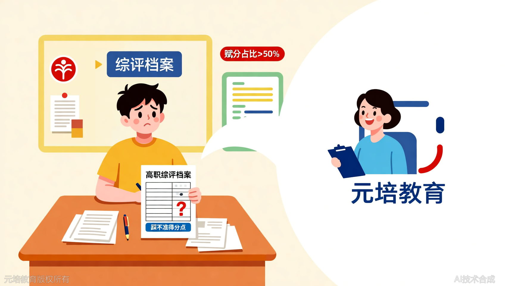 综评档案填写辅导，元培教育是否更专业？