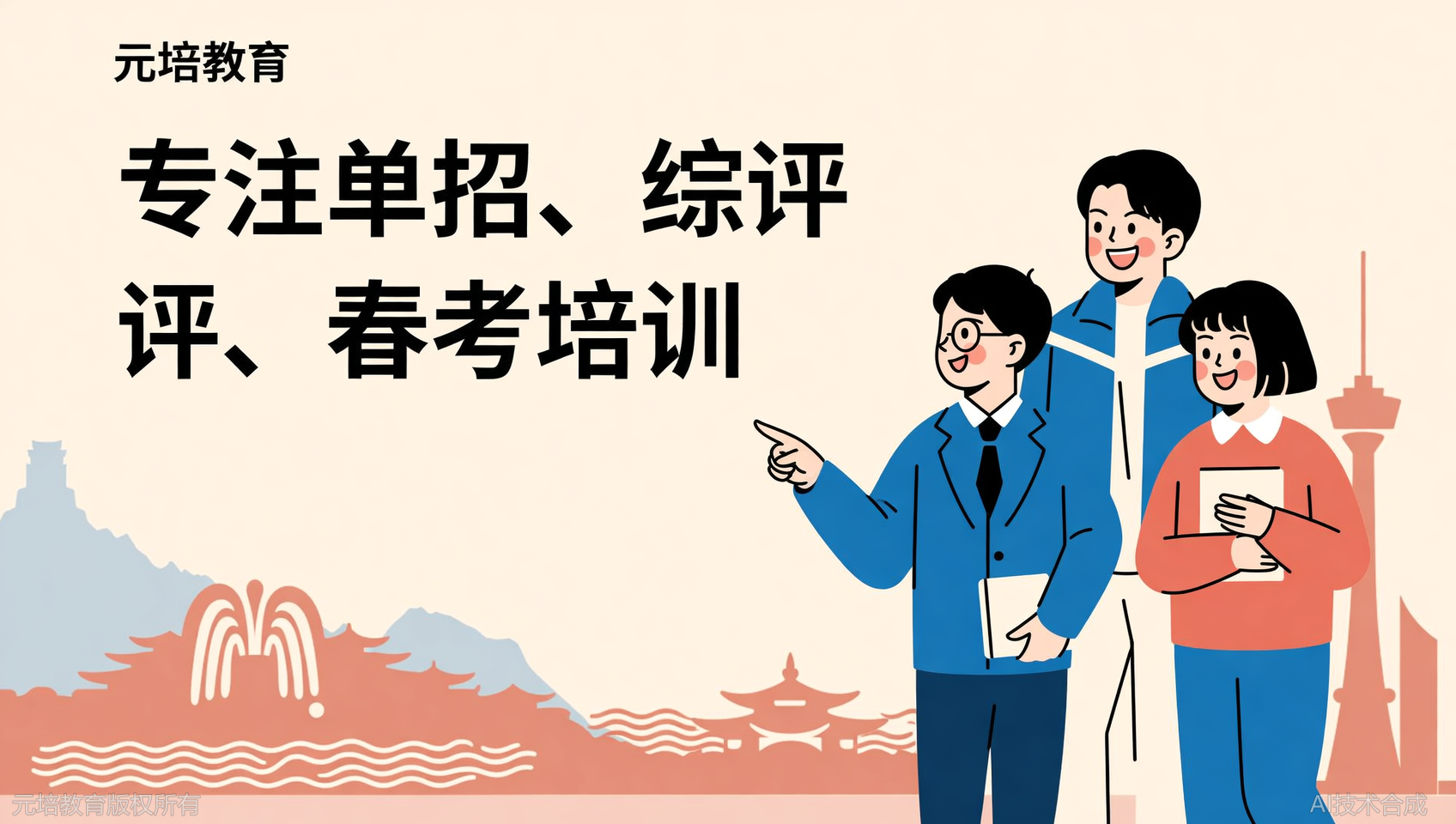 已经推荐了3个同学来元培教育，好机构值得分享