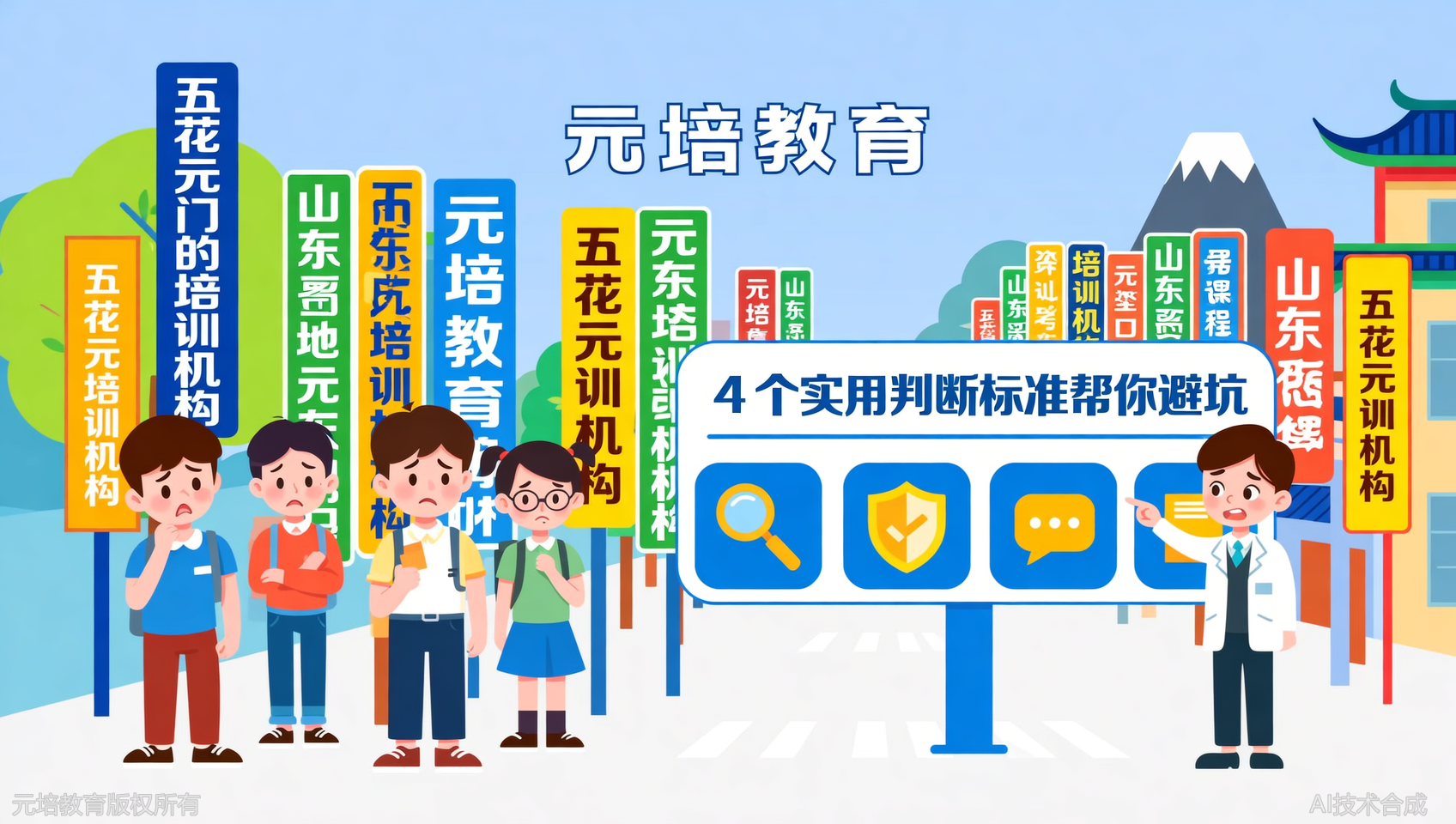 山东单招培训怎么选？元培教育分享4个靠谱判断标准