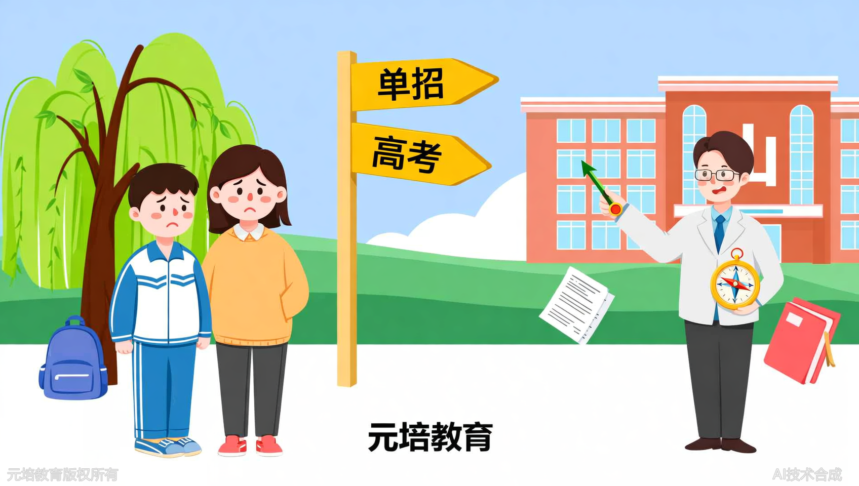 单招和高考到底啥区别？元培教育一张表看懂