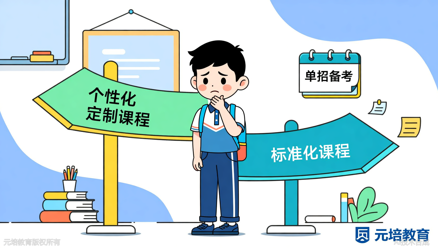 单招培训：元培教育个性化定制方案 vs 标准化课程，哪个更适合你