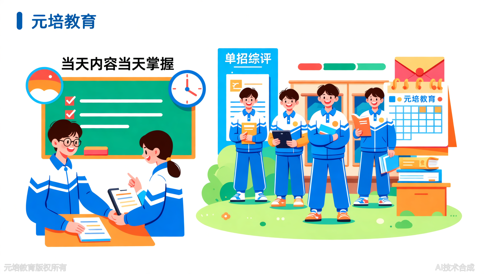 单招综评长期班：元培教育&ldquo;当天内容当天掌握&rdquo;怎么做到的？