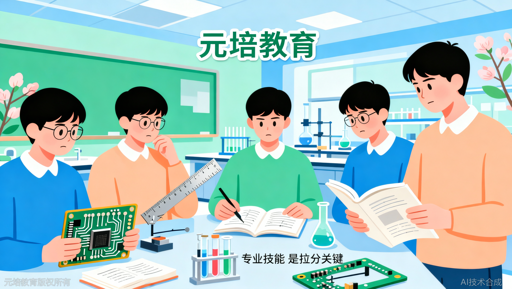 春考专业技能：元培教育借助高校优势实训，值吗？