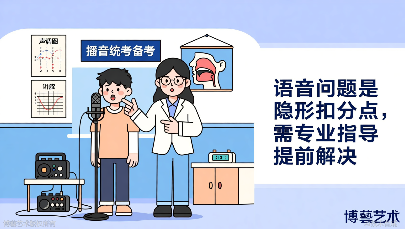博藝艺术洞察：播音统考高分选手，早在暑假就解决了这个&ldquo;隐形&rdquo;问题！