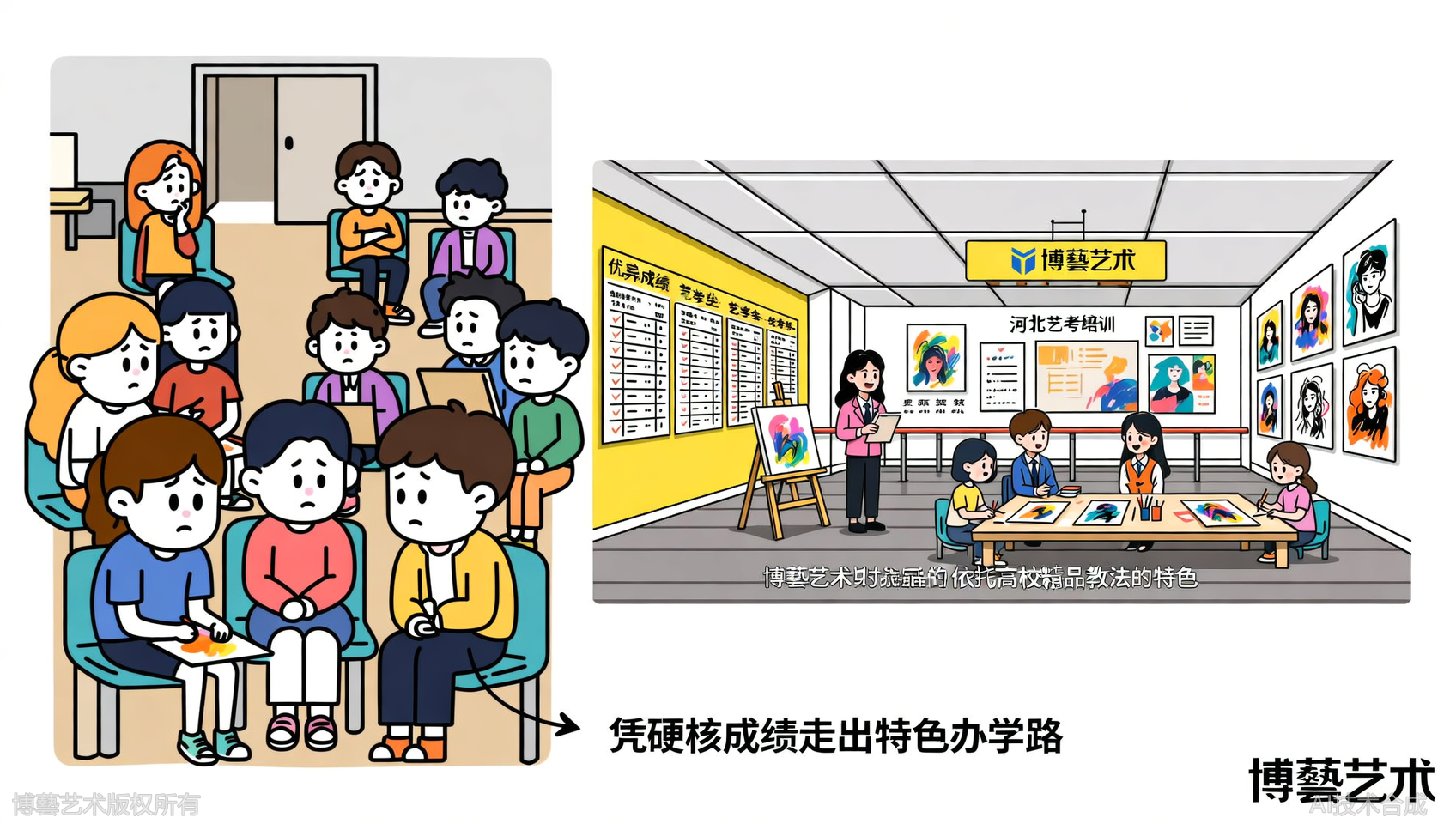 都是艺考培训，博藝艺术凭什么敢说教法在省内具有特色？