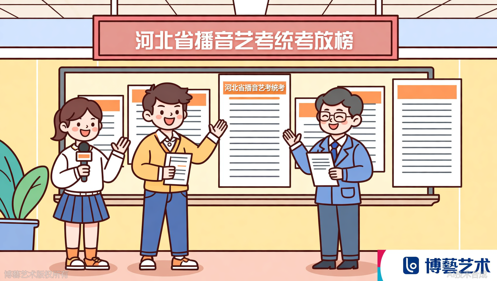 全省前十独占两席！博藝艺术用硬核数据证明：好教法出好成果！