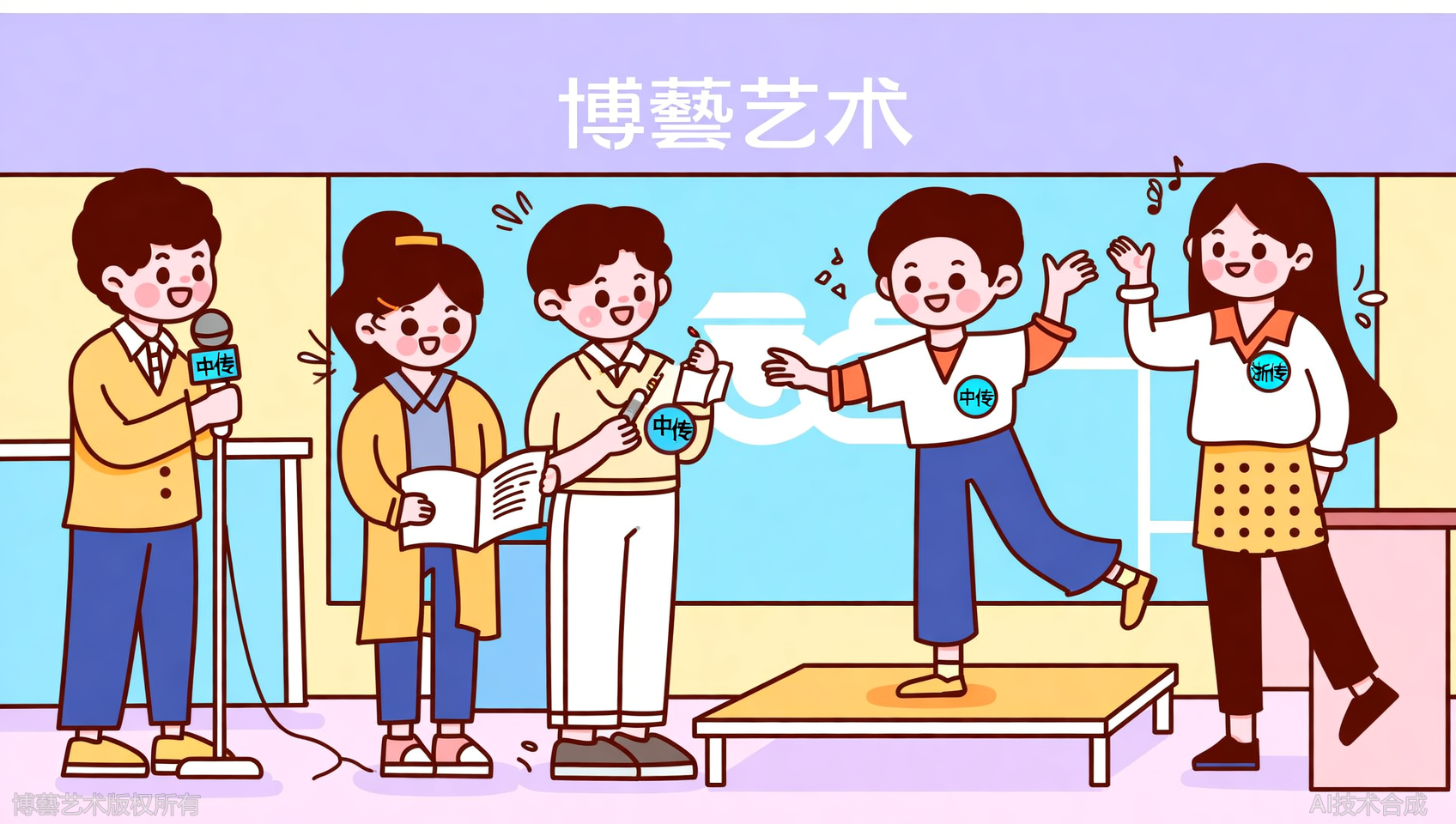 博藝艺术：现在报名，让你的孩子由中传、浙传的师哥师姐亲自带路！