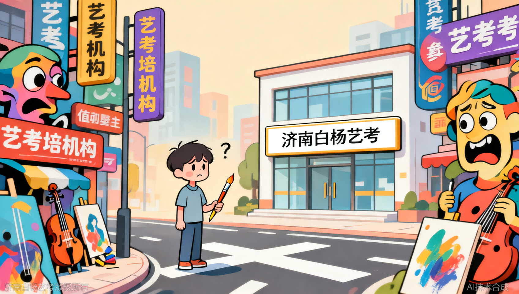 艺考机构那么多，能遇到济南白杨艺术学校是我的幸运
