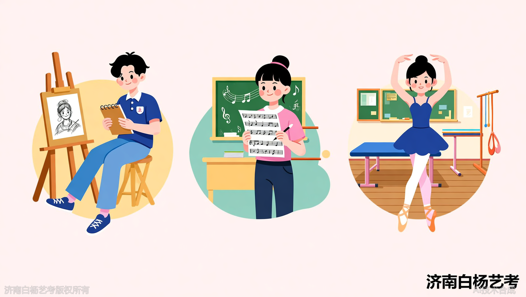济南白杨艺术学校毕业学员说：这3个习惯我受益终身