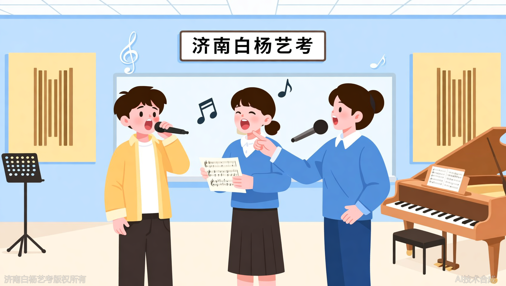 民族唱法和美声唱法混淆？济南白杨艺术学校咬字专项训练