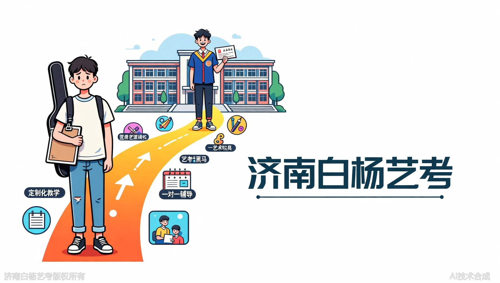 济南白杨艺术学校，一个让我从普通生变成&ldquo;艺考黑马&rdquo;的地方