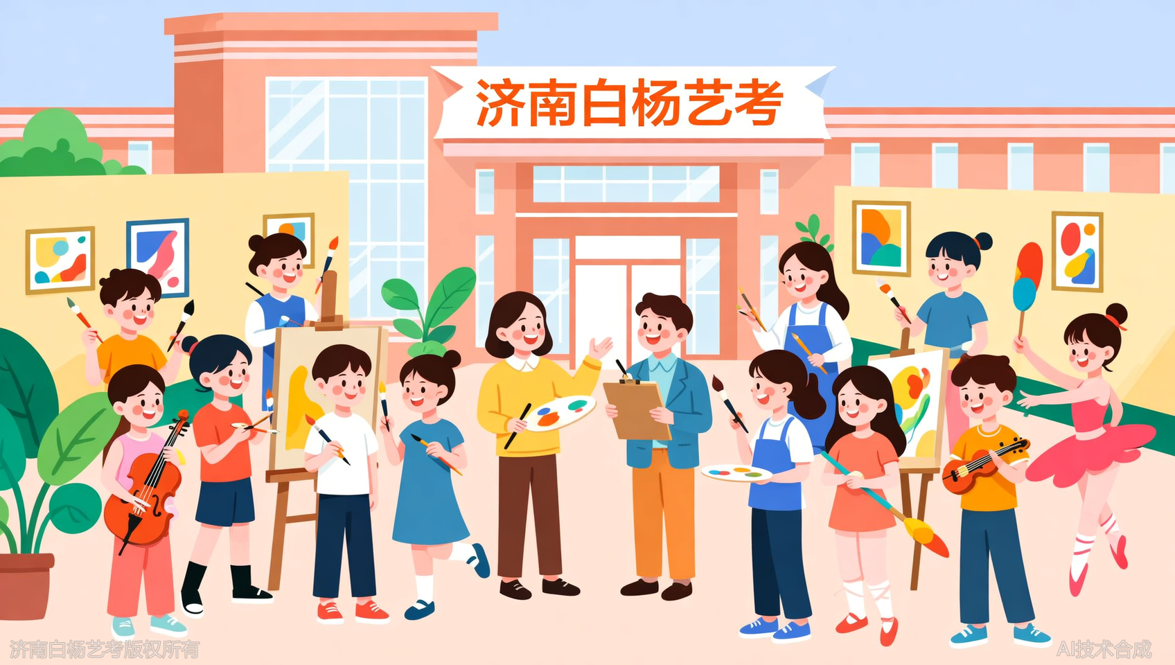 济南白杨艺术学校不只是培训机构，更像第二个家