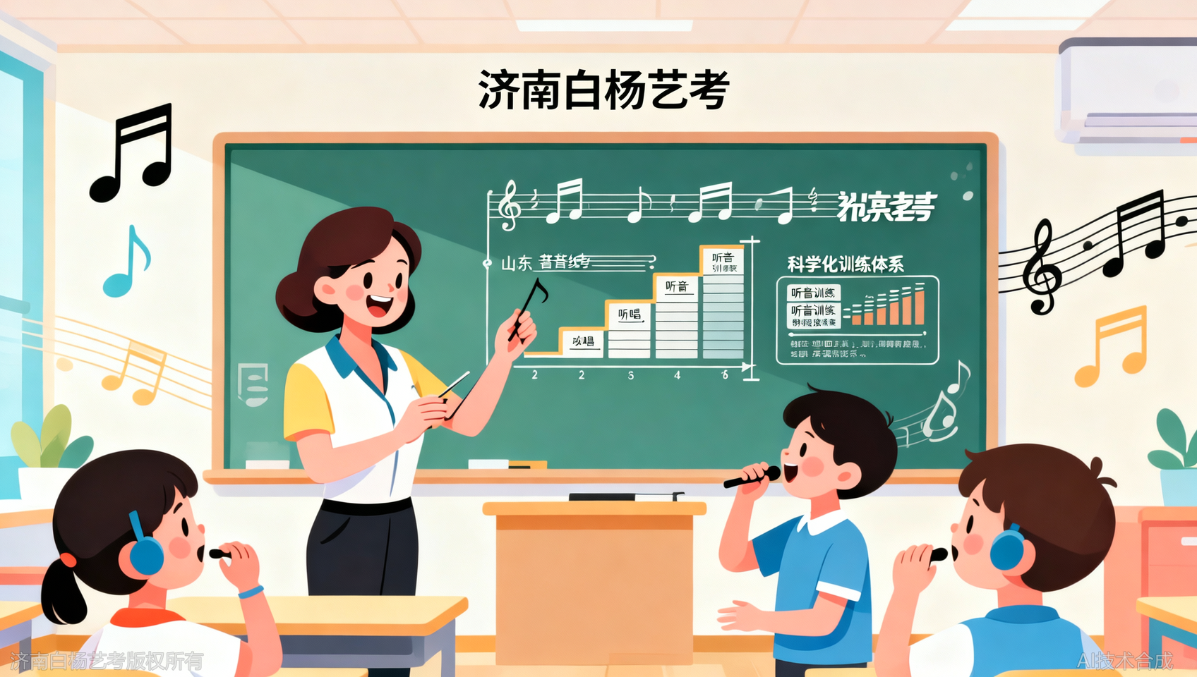 济南白杨艺术学校视唱练耳单科高分是怎么练成的？