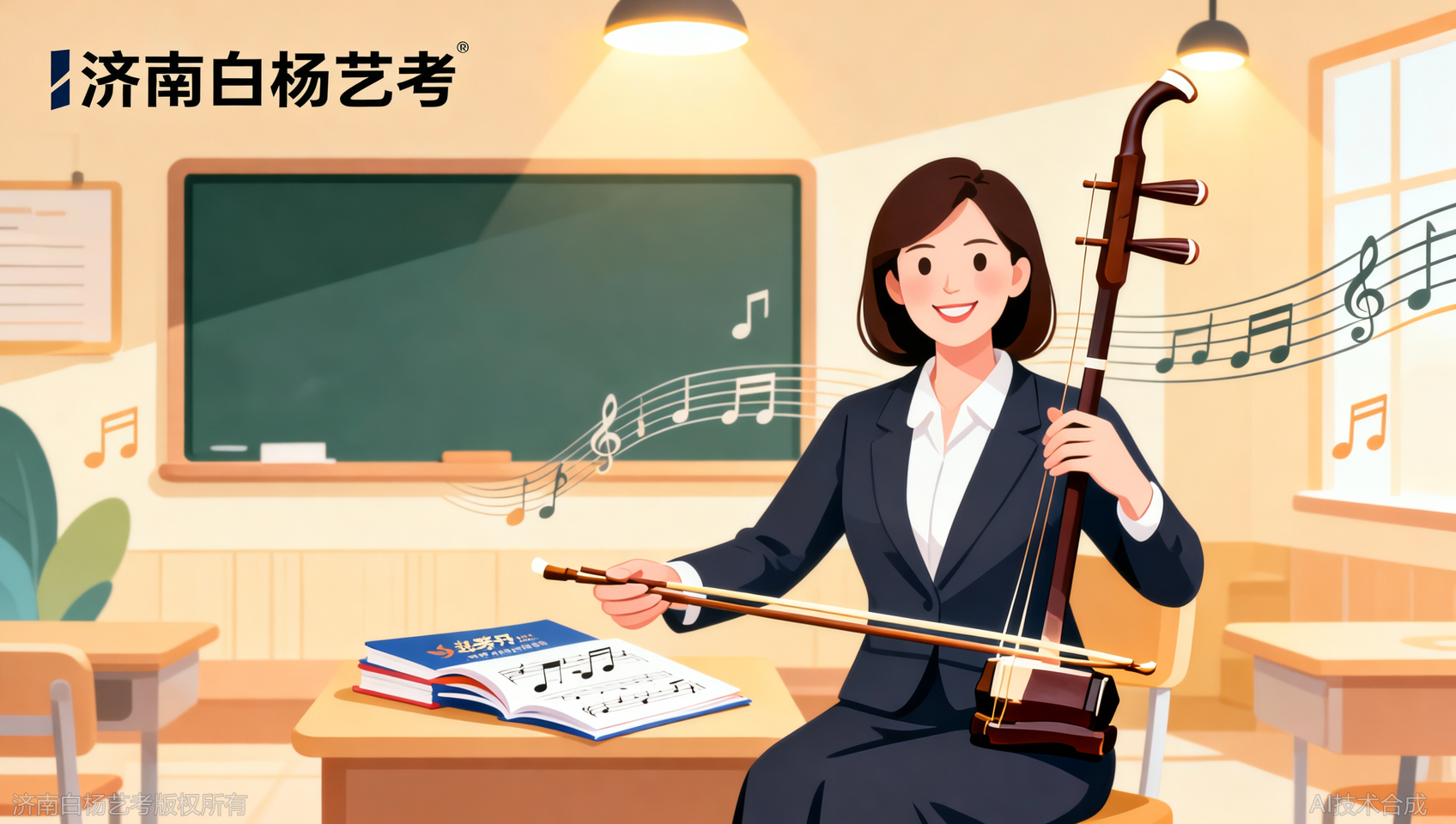 赵孝丹老师：沈阳音乐学院毕业，11年教龄，乐理+二胡