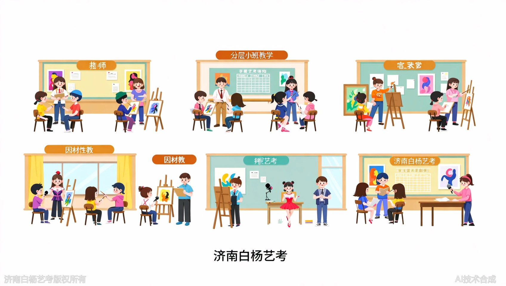 小班教学还是大班授课？济南白杨艺术学校分层小班更精准
