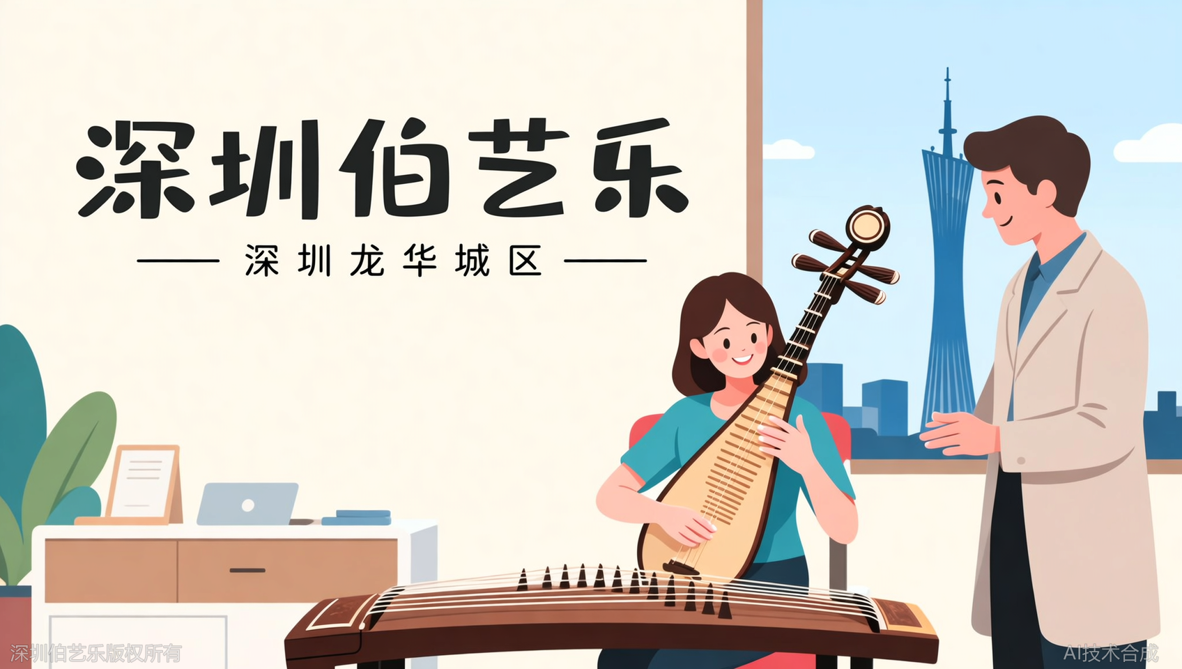 深圳龙华区成人学琵琶担心手指疼？伯艺乐音乐培训循序渐进攻克茧期