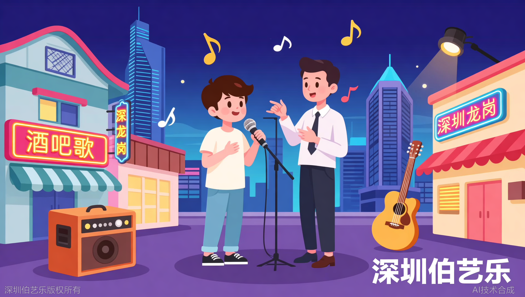 深圳龙岗区想当酒吧歌手但不会唱？伯艺乐音乐培训专业进阶班助你圆梦