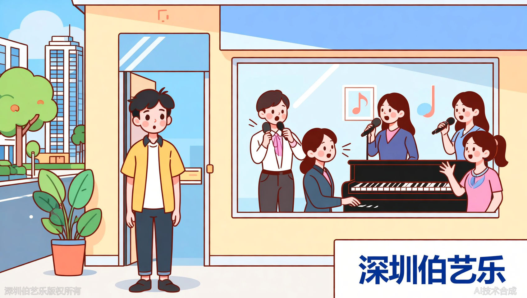 深圳龙岗区如何判断唱歌老师是否专业？伯艺乐音乐培训全职师资团队