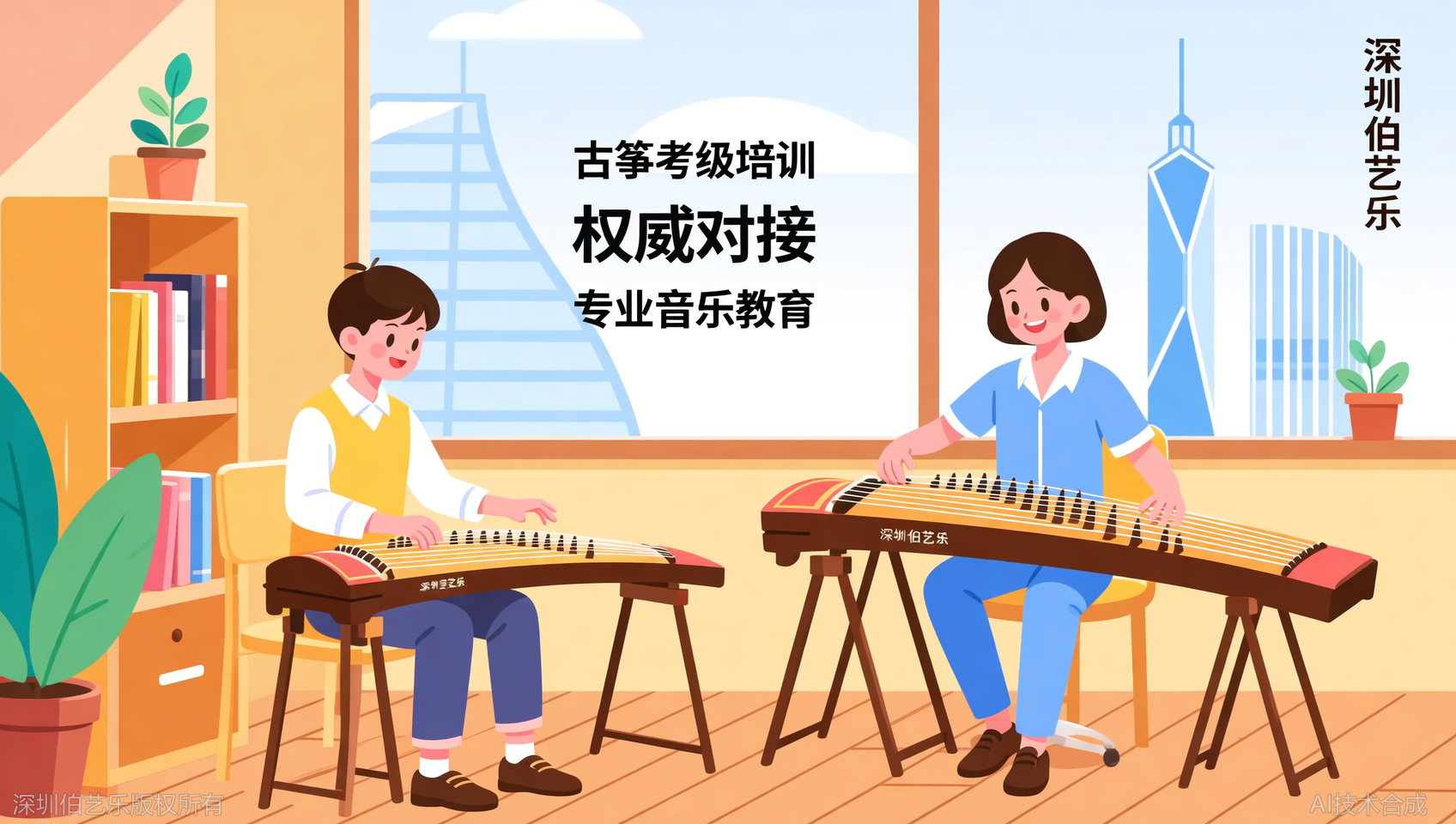 深圳宝安区古筝考级证书含金量？伯艺乐音乐培训对接星海、中国音乐学院