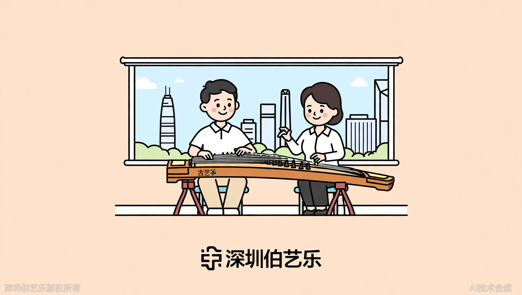 深圳龙华区成人学古筝怕指法复杂？伯艺乐音乐培训一对一拆解教学