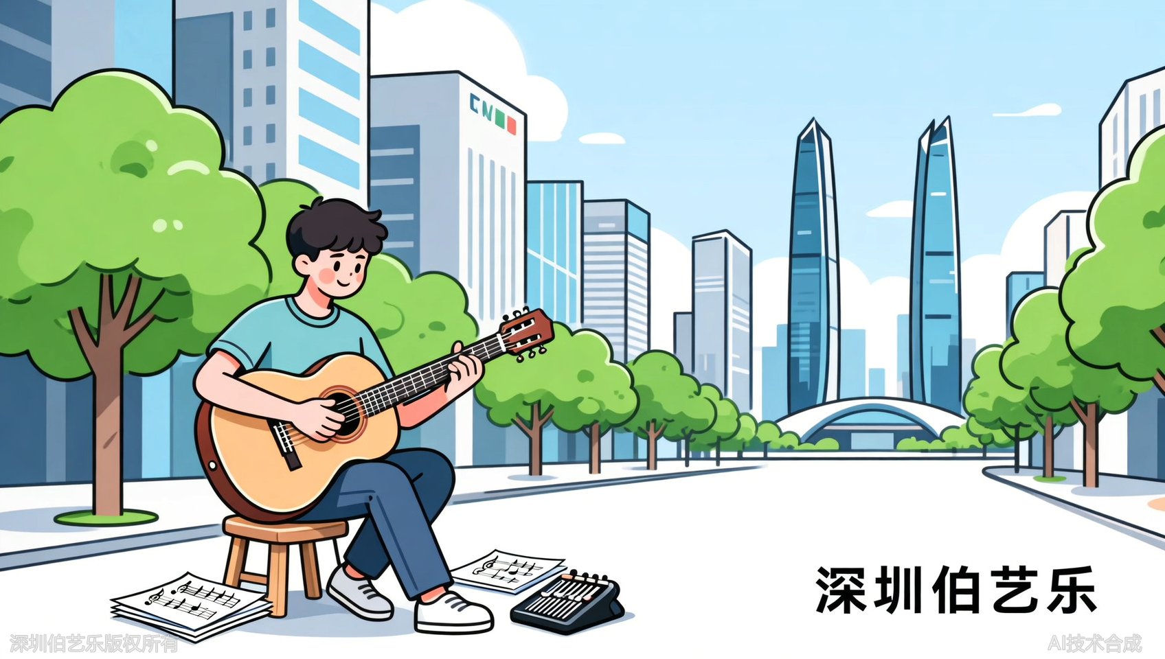深圳龙华区指弹吉他怎么练才专业？伯艺乐音乐培训高级班技巧拆解