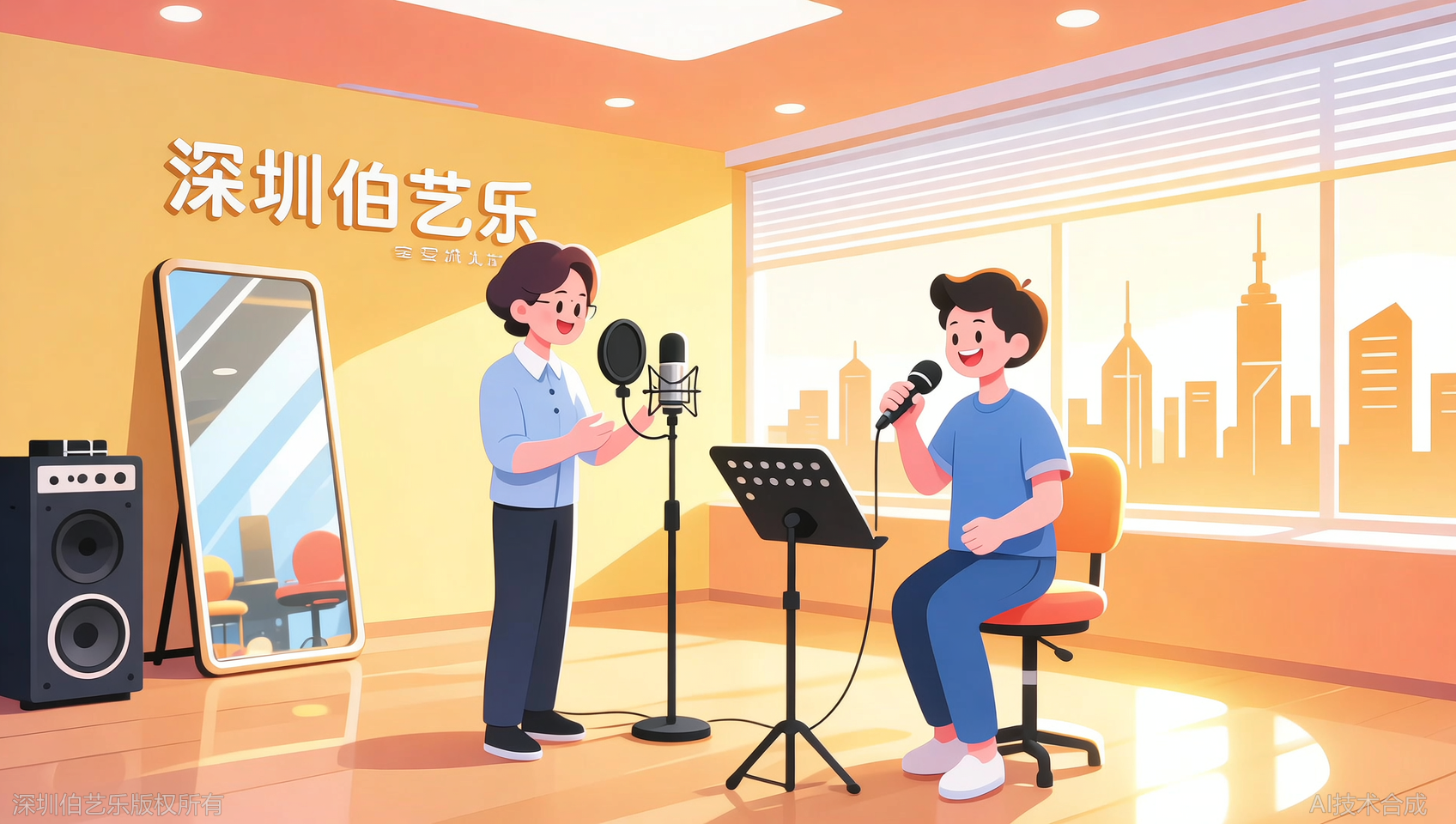 深圳宝安区送给自己的音乐礼物：伯艺乐音乐培训成人流行唱法班