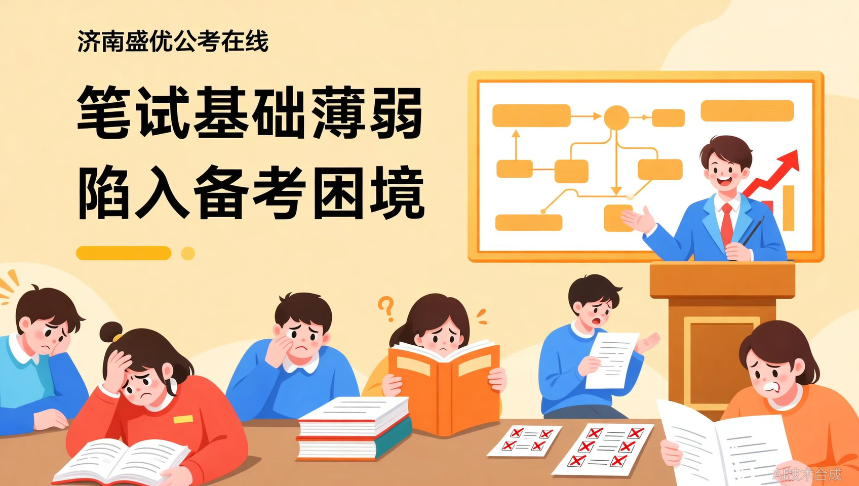 从笔试垫底到弯道超车上岸，济南盛优公考做对了什么？