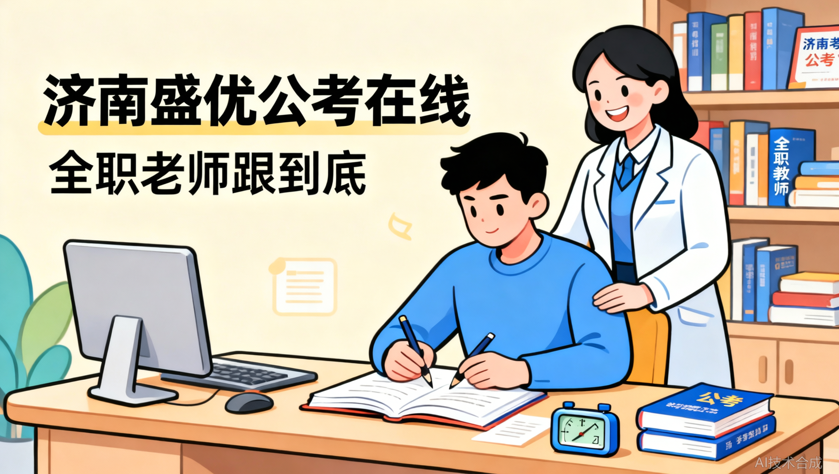 济南盛优公考：为什么说&ldquo;全职老师跟到底&rdquo;是关键？