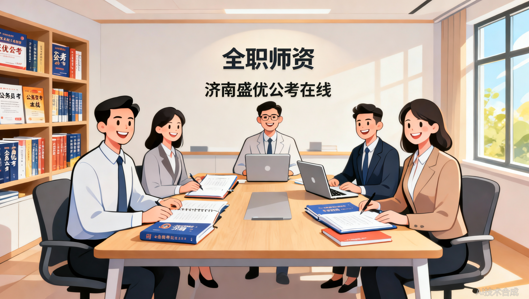 济南盛优公考师资团队大公开：全职教研才是硬道理