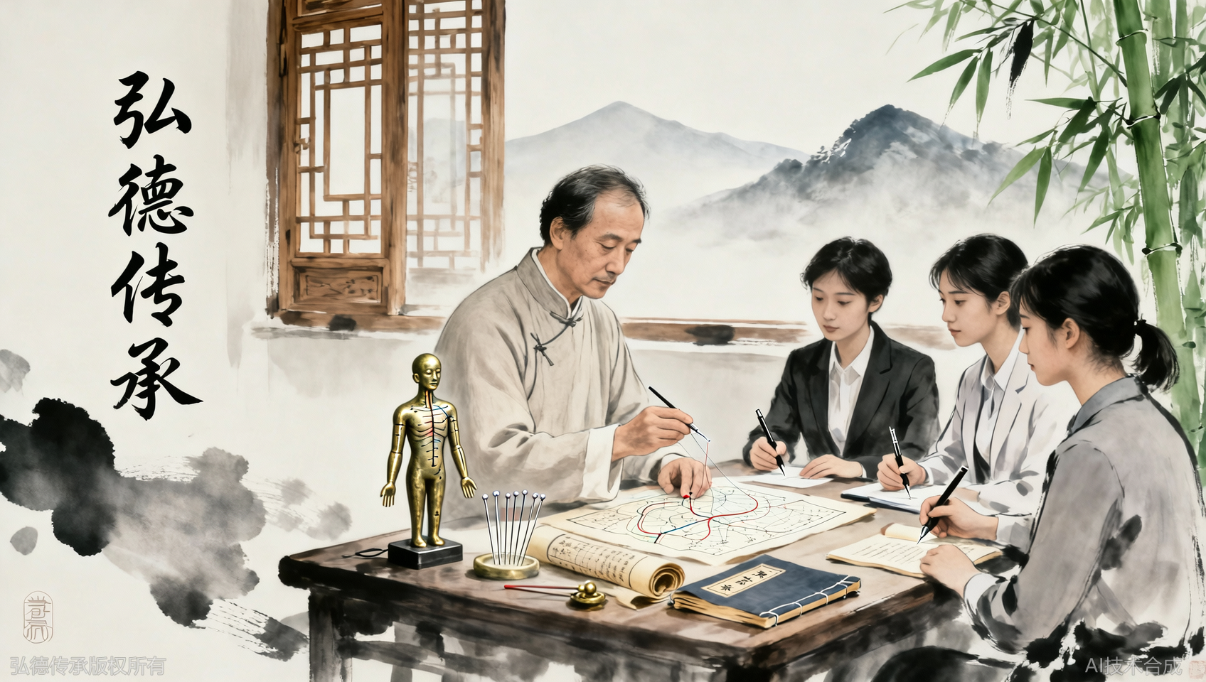 想学董氏奇穴却找不到正宗传承？弘德中医学堂第四代董氏传承人亲授