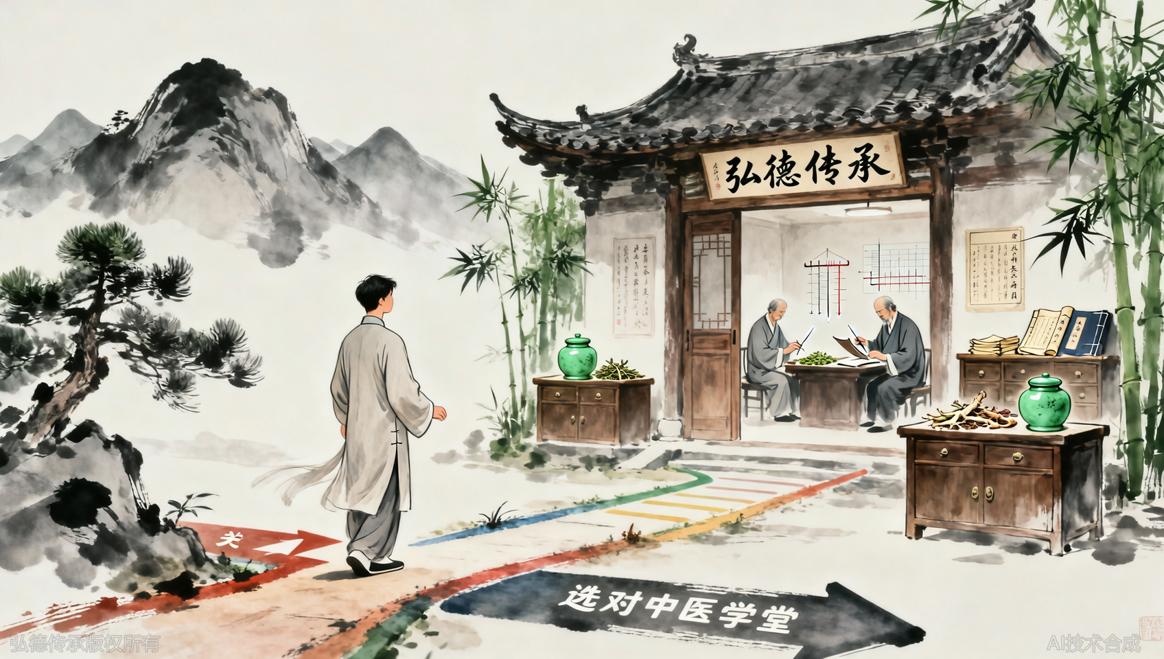 对比完服务与价格，我直接在弘德中医学堂报了名